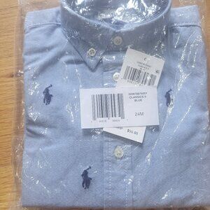 Ralph Lauren Classic Blue Long Sleeve